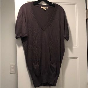 Joe’s Jeans vneck short sleeve sweater tunic